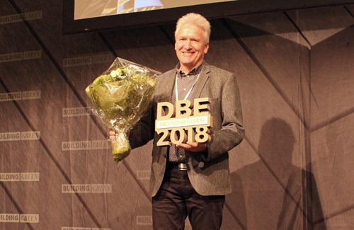Per Heiselberg, vinder af DBE 2018 - Personprisen